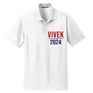 Vivek For President 2024 Election Dry Zone Grid Polo