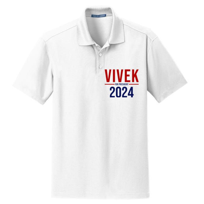 Vivek For President 2024 Election Dry Zone Grid Polo