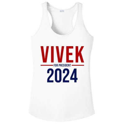 Vivek For President 2024 Election Ladies PosiCharge Competitor Racerback Tank