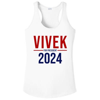 Vivek For President 2024 Election Ladies PosiCharge Competitor Racerback Tank