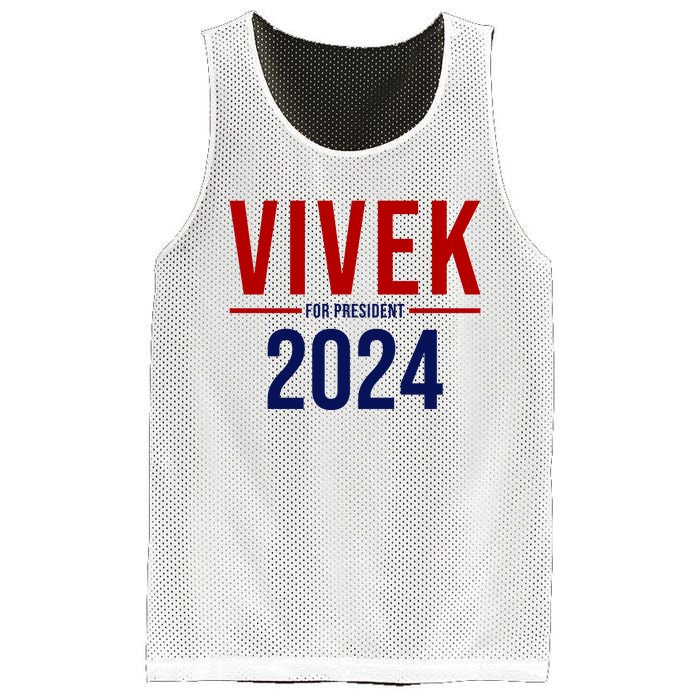 Vivek For President 2024 Election Mesh Reversible Basketball Jersey Tank