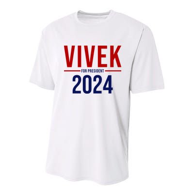 Vivek For President 2024 Election Youth Performance Sprint T-Shirt