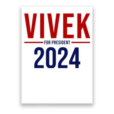 Vivek For President 2024 Election Poster