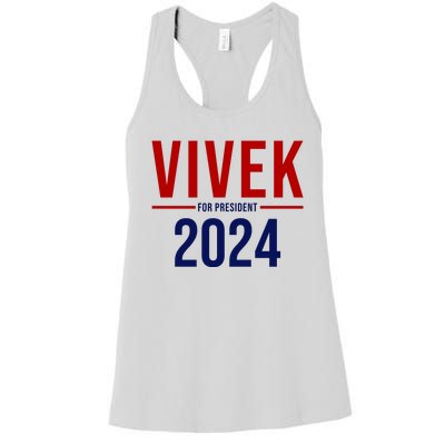 Vivek For President 2024 Election Women's Racerback Tank