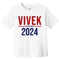 Vivek For President 2024 Election Toddler T-Shirt