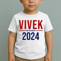 Vivek For President 2024 Election Toddler T-Shirt