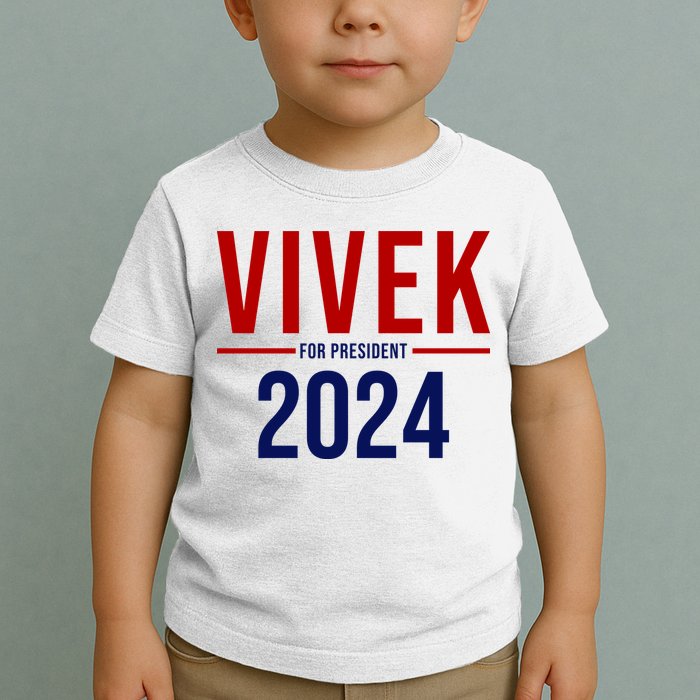 Vivek For President 2024 Election Toddler T-Shirt