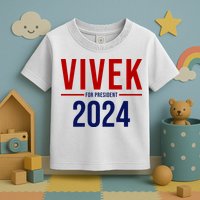 Vivek For President 2024 Election Toddler T-Shirt