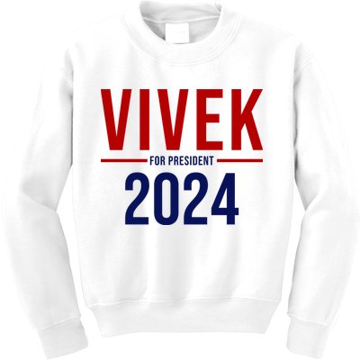 Vivek For President 2024 Election Kids Sweatshirt