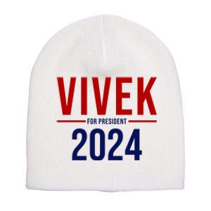 Vivek For President 2024 Election Short Acrylic Beanie