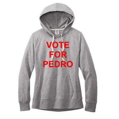 Vote Fro Pedro Ringer Women's Fleece Hoodie