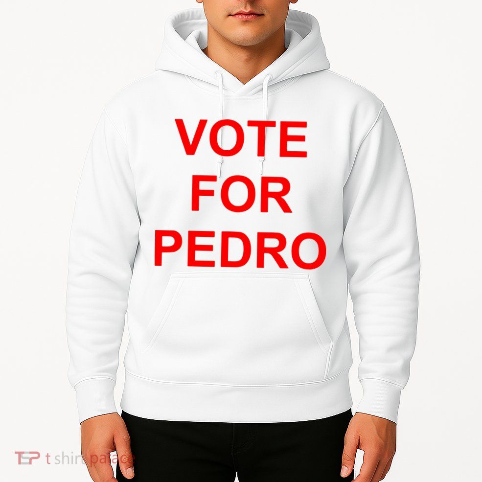 Vote Fro Pedro Ringer Hoodie
