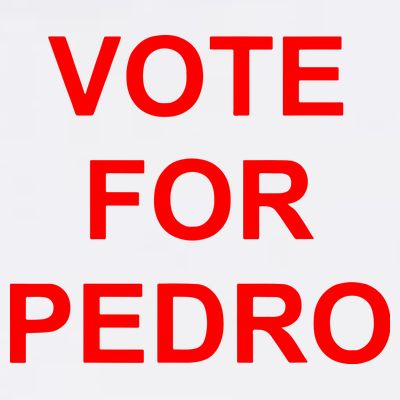 Vote Fro Pedro Ringer T-Shirt