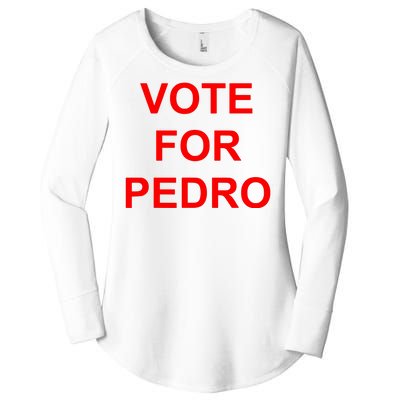 Vote Fro Pedro Ringer Women's Perfect Tri Tunic Long Sleeve Shirt