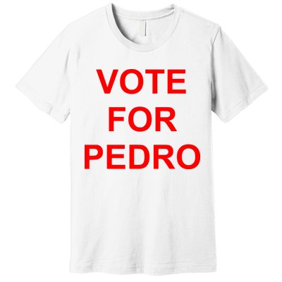 Vote Fro Pedro Ringer Premium T-Shirt