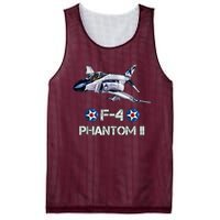 Vintage F4 Phantom II Jet Military Aviation Mesh Reversible Basketball Jersey Tank