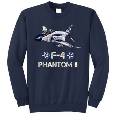 Vintage F4 Phantom II Jet Military Aviation Sweatshirt