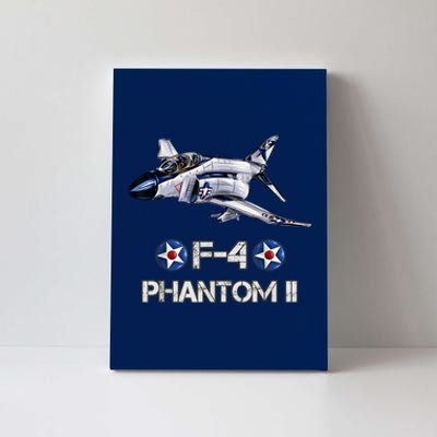 Vintage F4 Phantom II Jet Military Aviation Canvas