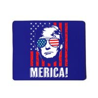 Vintage Flag Pro Donald Trump Tee 4th Of July Merica Gift Mousepad