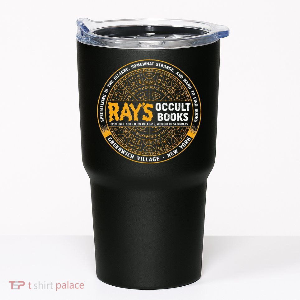 Vintage Funny Quote RayS Occult Retro Spiritual Books Tumbler