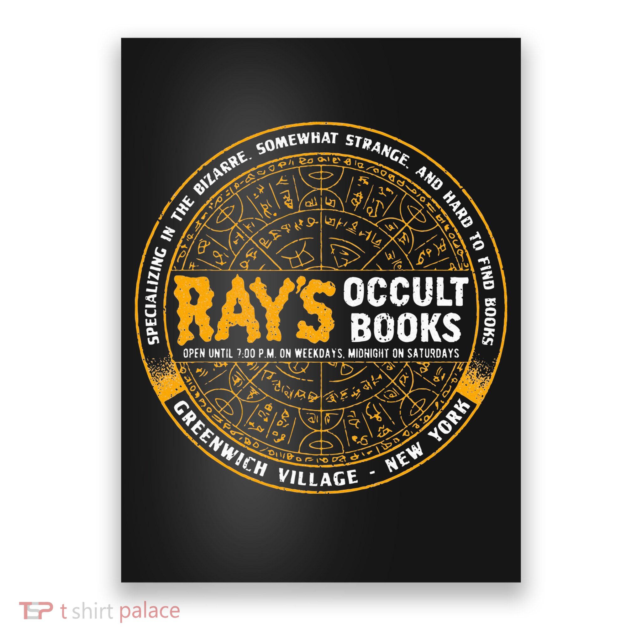 Vintage Funny Quote RayS Occult Retro Spiritual Books Poster