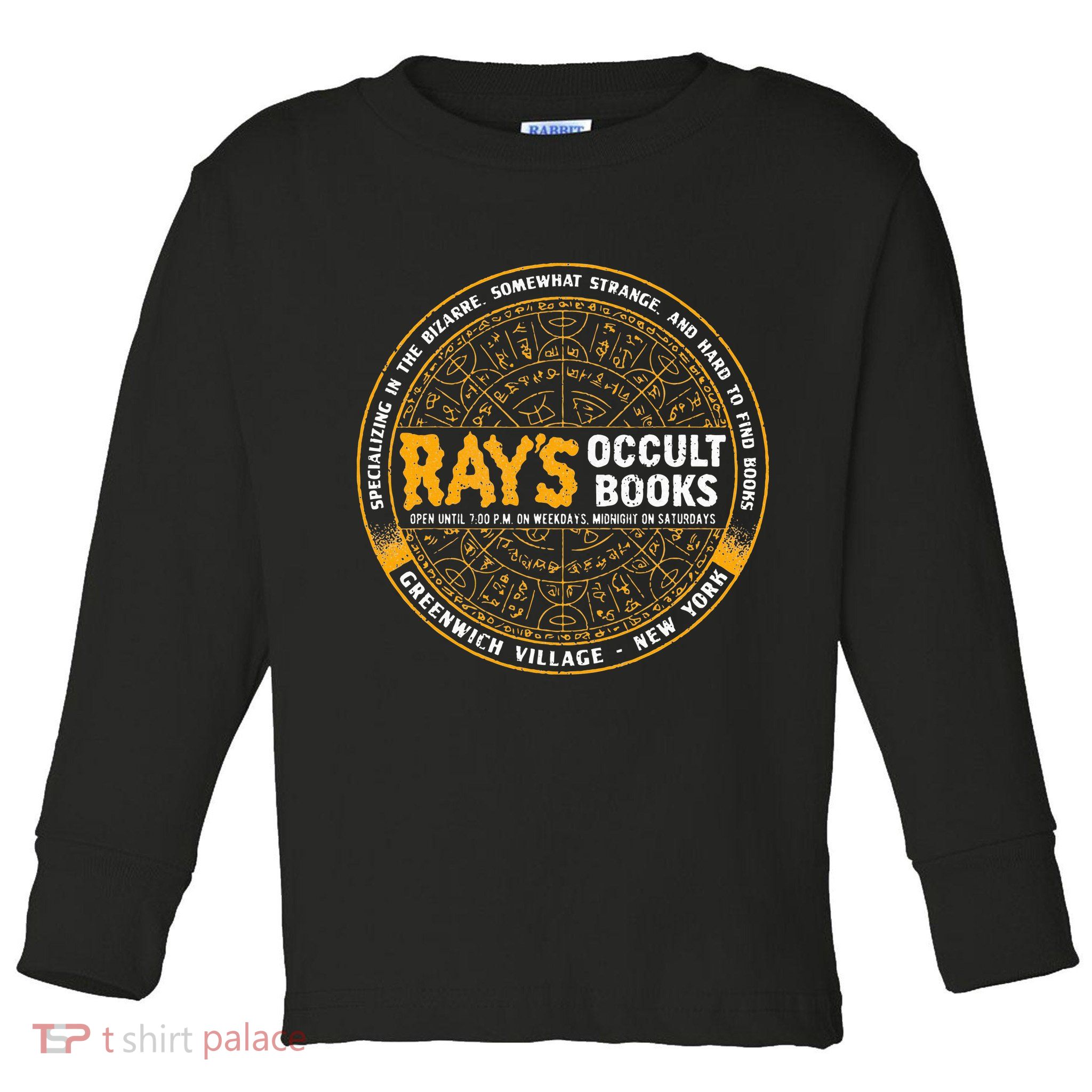 Vintage Funny Quote RayS Occult Retro Spiritual Books Toddler Long Sleeve Shirt