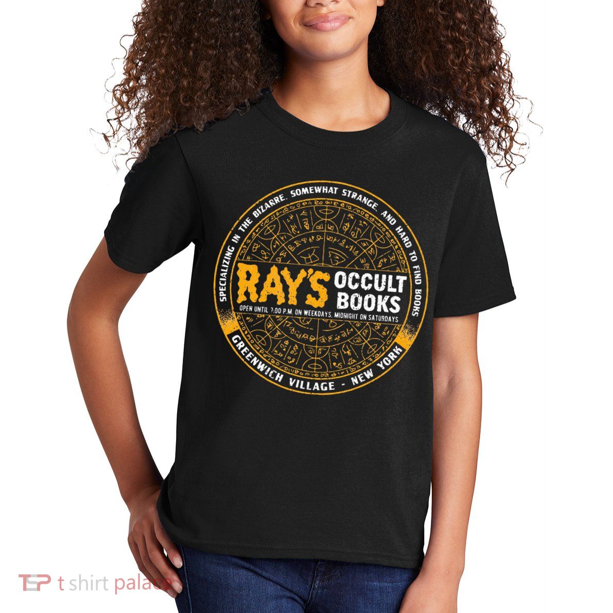 Vintage Funny Quote RayS Occult Retro Spiritual Books Kids T-Shirt