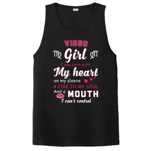 Virgo Funny Quote With Zodiac Sign Birthday Gift PosiCharge Competitor Tank