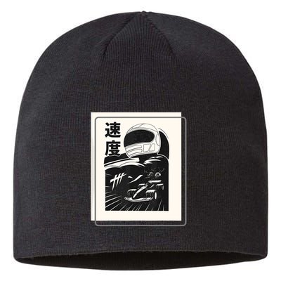 Vintage Formula Racing Raceway Fan Sustainable Beanie