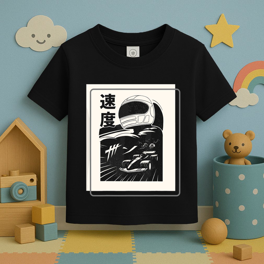 Vintage Formula Racing Raceway Fan Toddler T-Shirt