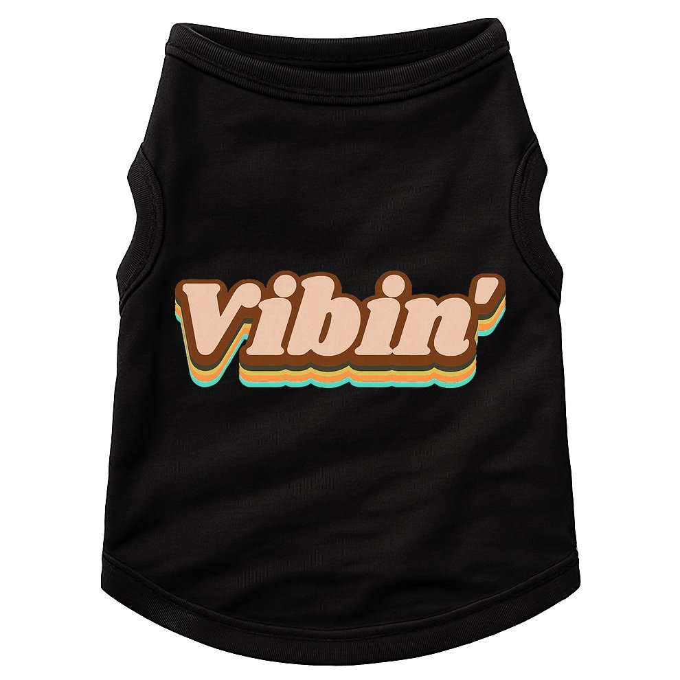 Vibin Fun Retro Doggie Tank
