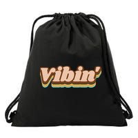 Vibin Fun Retro Drawstring Bag