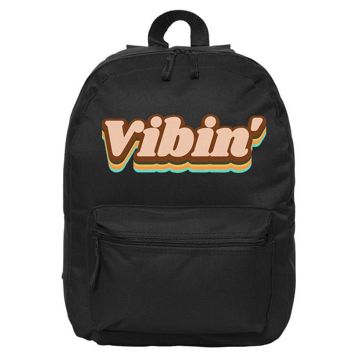 Vibin Fun Retro 16 in Basic Backpack