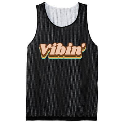 Vibin Fun Retro Mesh Reversible Basketball Jersey Tank