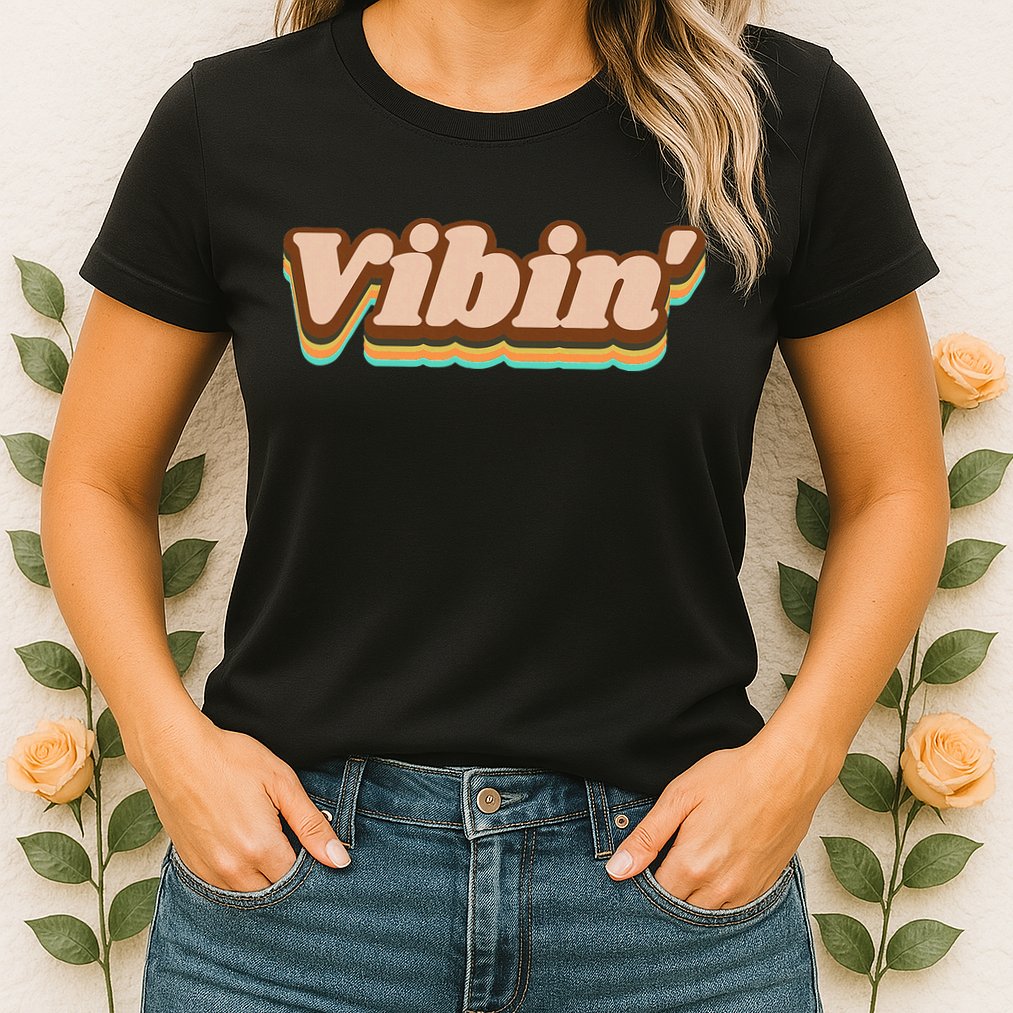 Vibin Fun Retro Womens T-Shirt