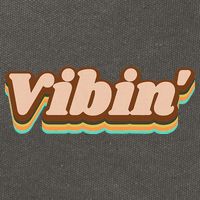 Vibin Fun Retro Cotton Canvas Backpack