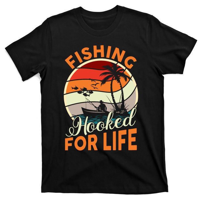 Vintage Fishing Retro Graphic T-Shirt