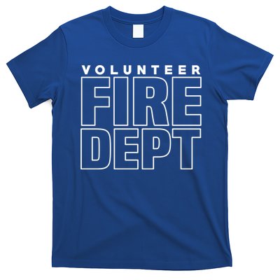 Volunteer Fire Rescue Departt Firefighter Uniform Duty Cute Gift T-Shirt