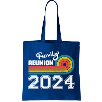 Vintage Family Reunion 2024 Gathering Meeting Families Meaningful Gift Tote Bag