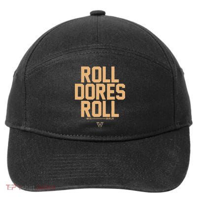Vanderbilt Football Roll Dores Roll 7-Panel Snapback Hat