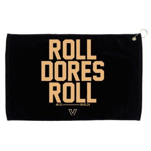 Vanderbilt Football Roll Dores Roll Grommeted Golf Towel