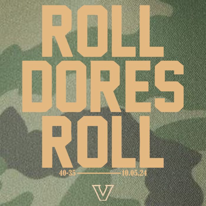 Vanderbilt Football Roll Dores Roll Legacy Tie Dye Trucker Hat