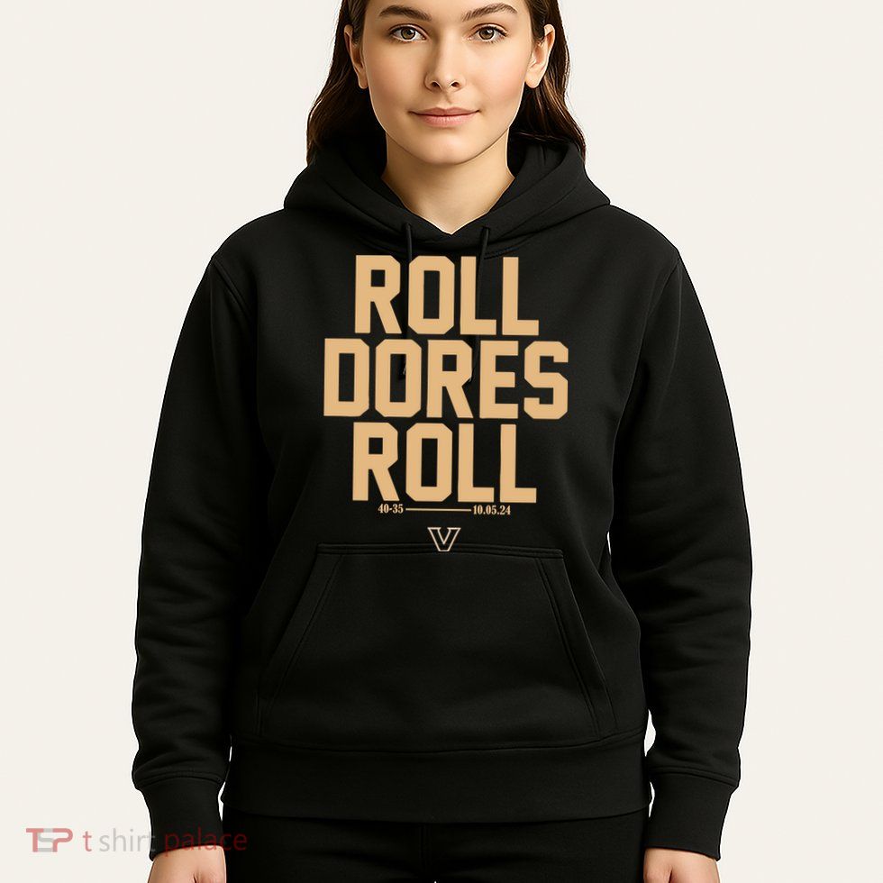 Vanderbilt Football Roll Dores Roll Hoodie