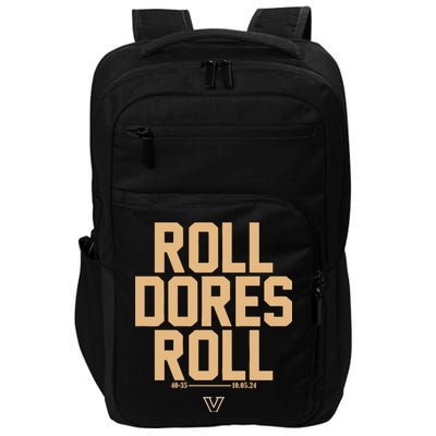 Vanderbilt Football Roll Dores Roll Impact Tech Backpack