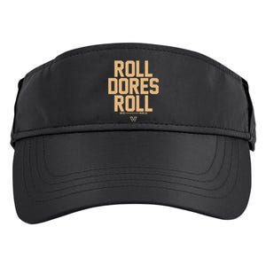 Vanderbilt Football Roll Dores Roll Adult Drive Performance Visor