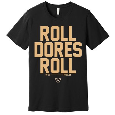 Vanderbilt Football Roll Dores Roll Premium T-Shirt