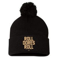 Vanderbilt Football Roll Dores Roll Pom Pom 12in Knit Beanie