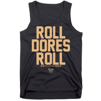 Vanderbilt Football Roll Dores Roll Tank Top