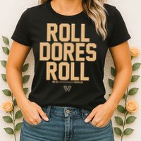 Vanderbilt Football Roll Dores Roll Womens T-Shirt