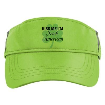 Vintage Funny Sarcastic I'm Irish-American Adult Drive Performance Visor